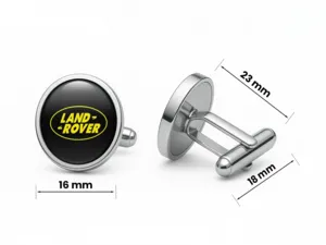 Land Rover Personalized Cufflinks Men Racing Drift Premium Model